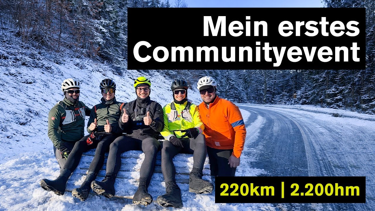 Communityevent in Freiburg im Winter 🥶