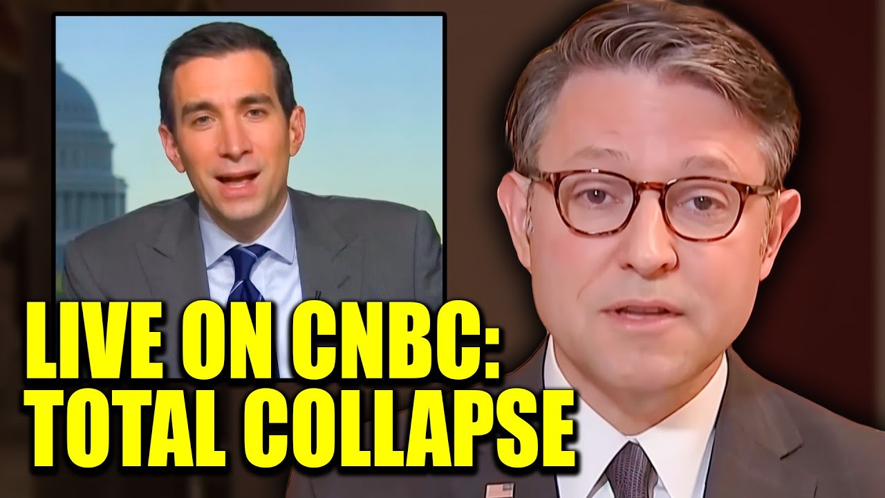 Майк Джонсон рушится в прямом эфире, пока вопрос об Эпштейне ломает его