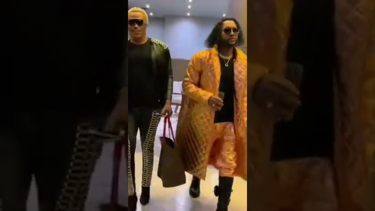 somizi and Vusi Nova having fun together ❤
