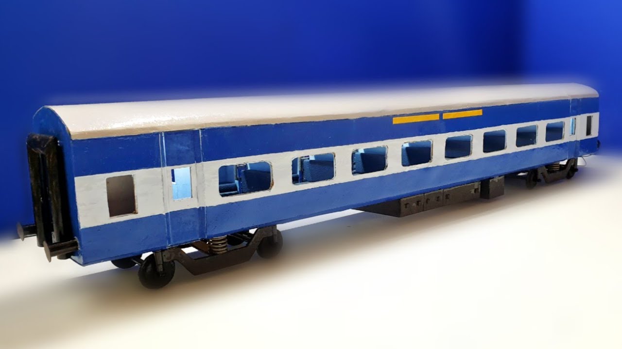 Making A Realistic ICF Train Coach || DIY || RM Gears