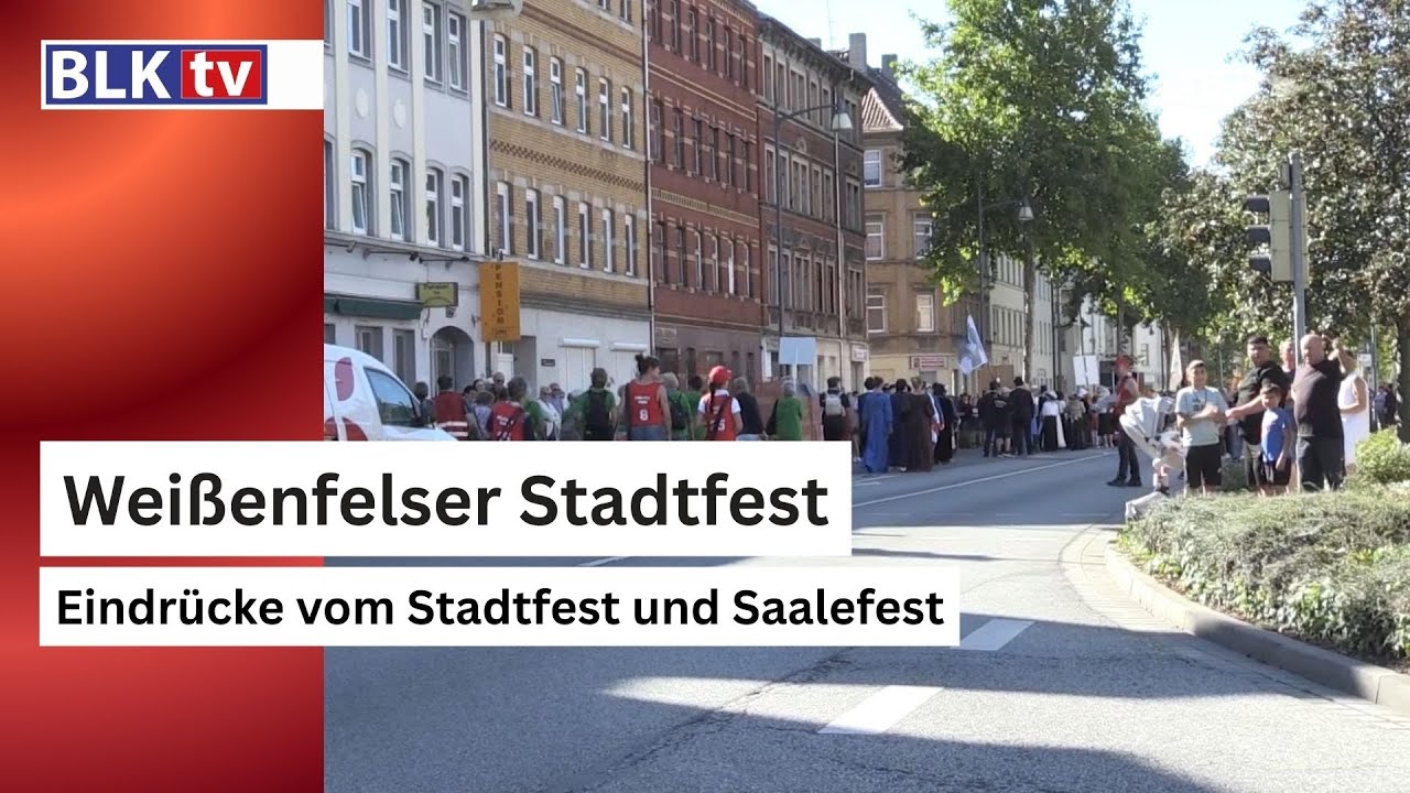 Eindrücke vom Stadtfest und Saalefest 2025