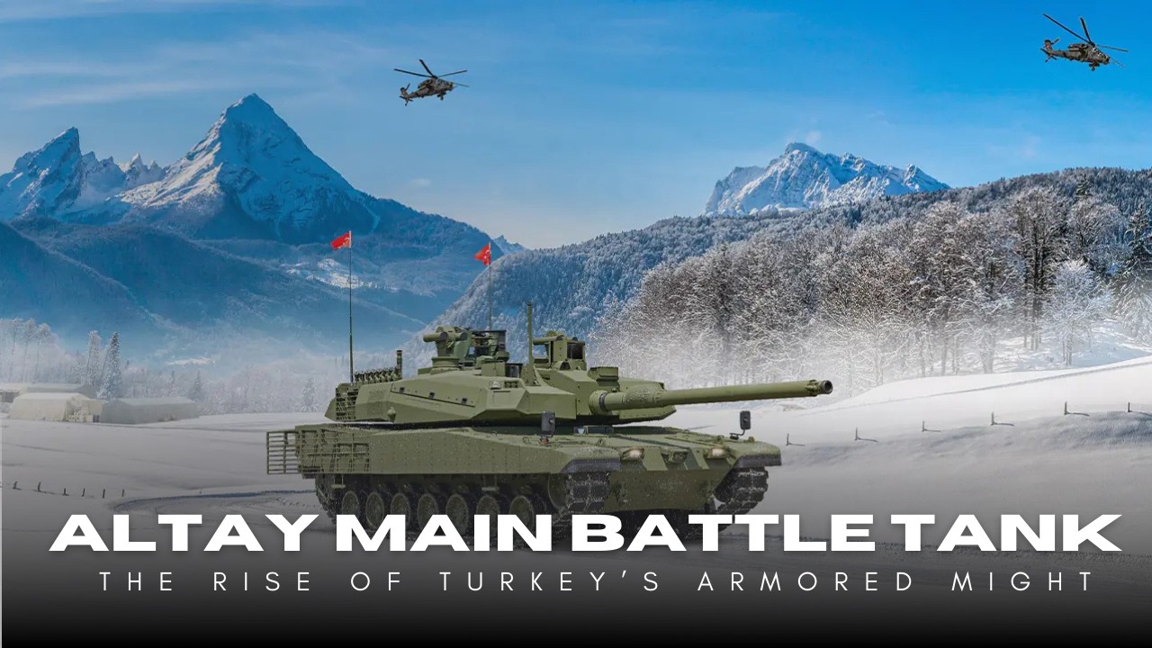 Основной боевой танк ALTAY 🇹🇷 | Взлет бронетанковой мощи Турции