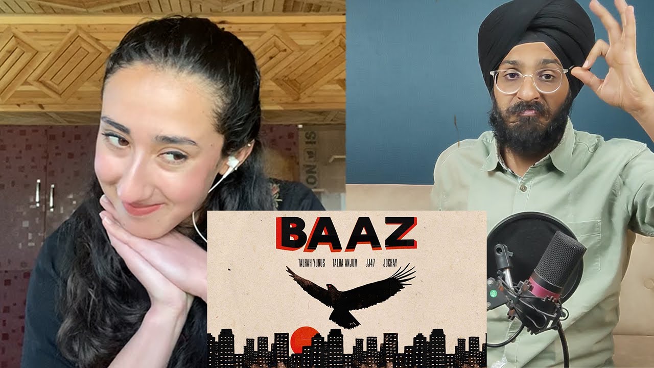 Indian Reaction to BAAZ - JJ47 x TALHAH YUNUS x TALHA ANJUM (Prod. JOKHAY) | Raula Pao