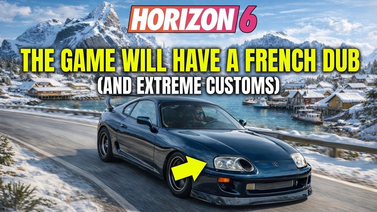 Forza Horizon 6 Gets Full English Voiceover & Wild Customization Options!