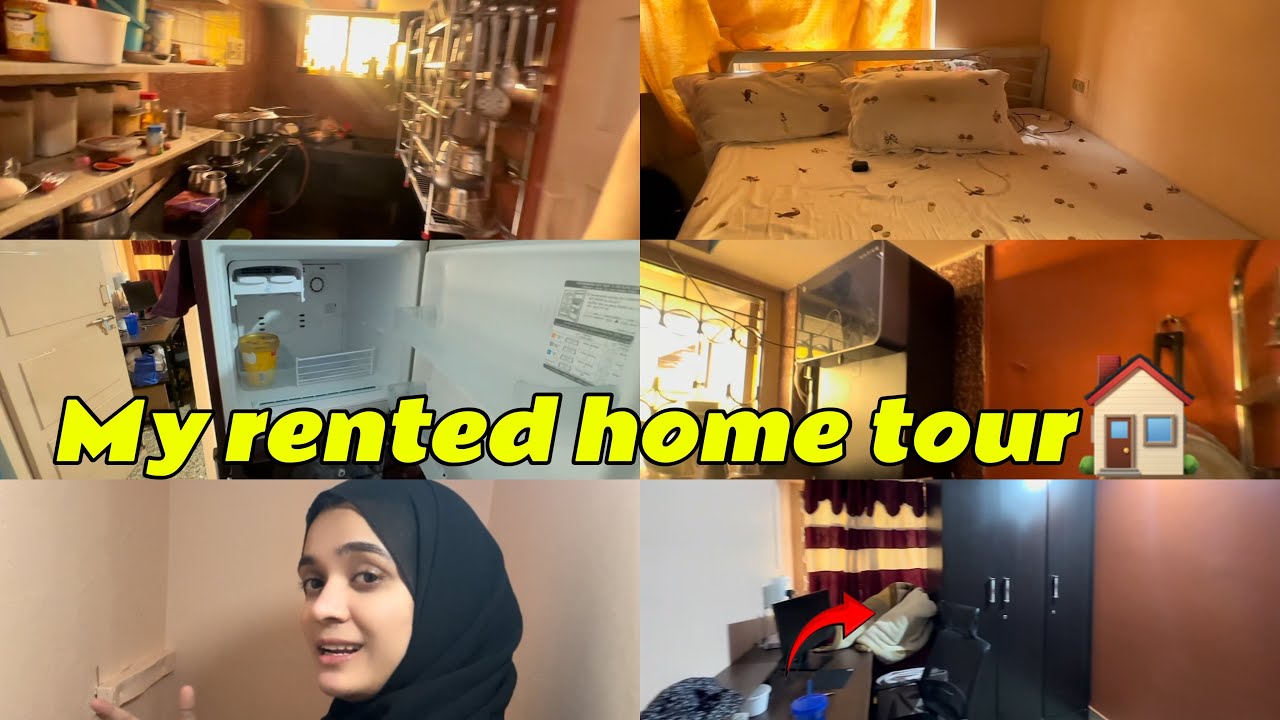 My new rented home tour🥰Home tour🏠