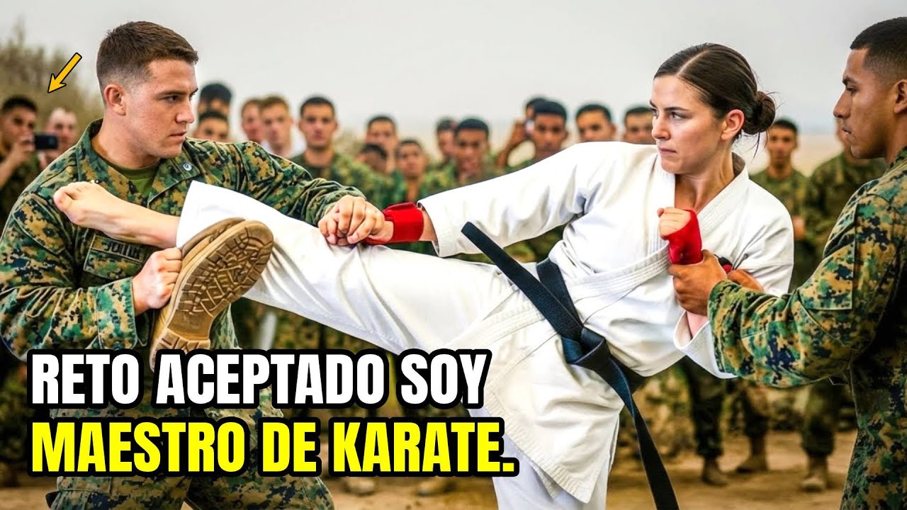 ¡Pelea con nosotros!” la retaron… hasta que supieron que la SEAL era maestra de karate