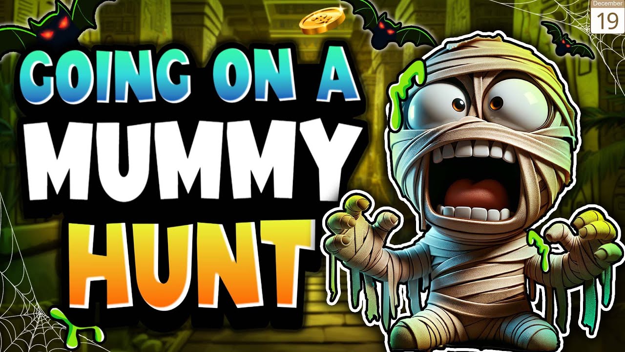 We're Going on a Mummy Hunt | Brain Break Party | Halloween | Ghost Run | Monster Hunt Song
