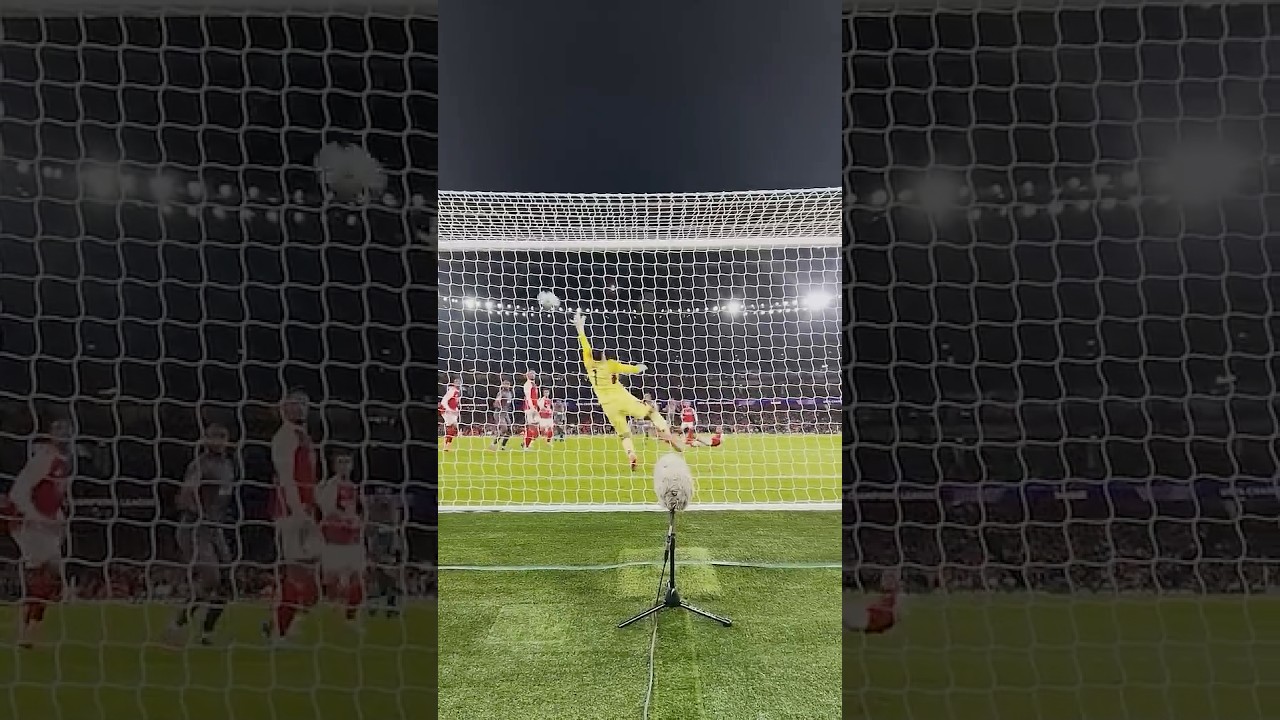 STUNNING RAYA SAVE FOR ARSENAL