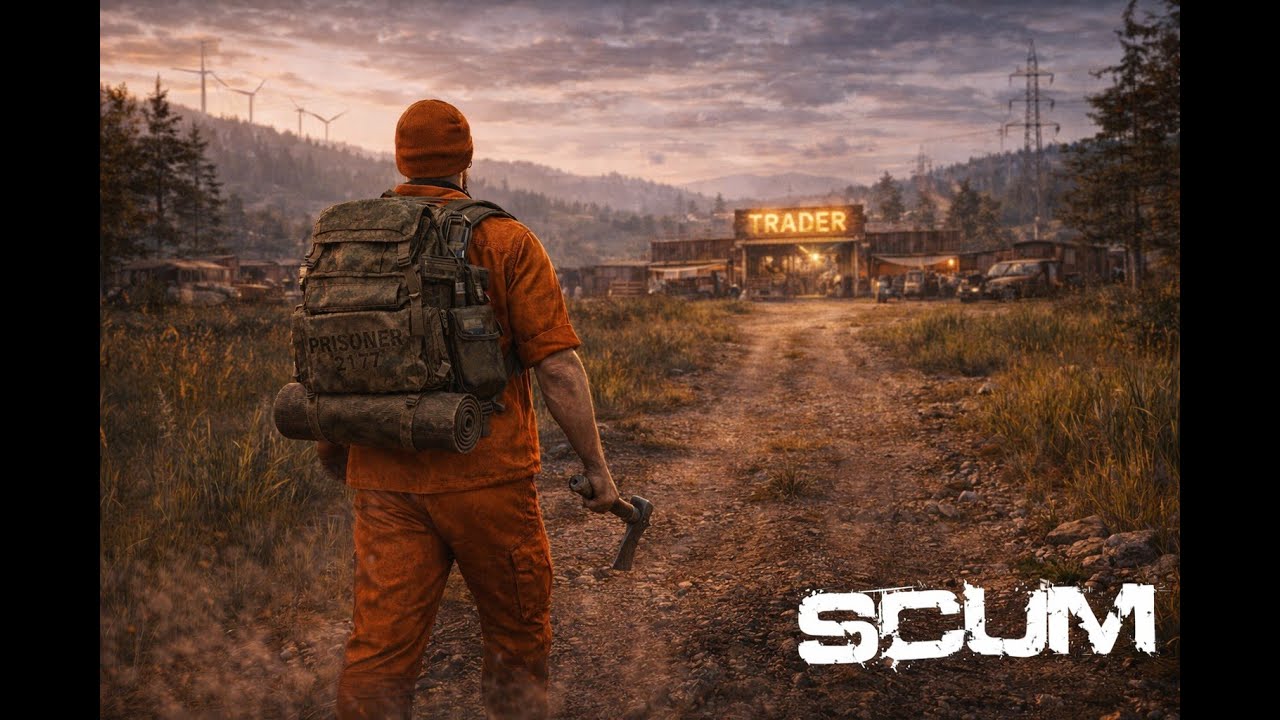 SCUM AO VIVO - MUDANÇA DE PLANOS COM BARBA
