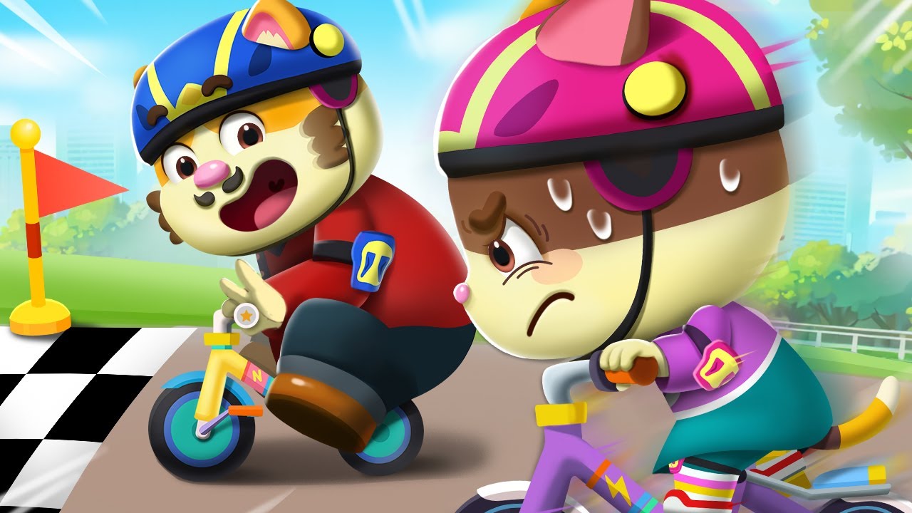 Ride a Bike with Daddy | Safety Rules for Kids | Nursery Rhymes & Kids Songs | Mimi and Daddy