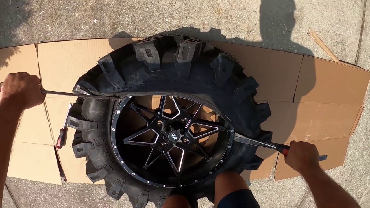 New ITP Wheels, Aztex vs MX618, how to mount ATV tires