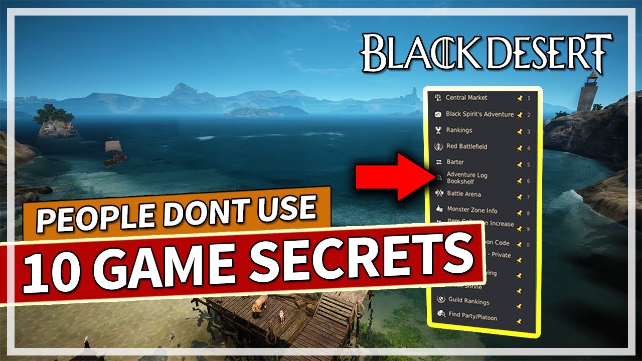 10 Black Desert Secrets Most People Dont Know