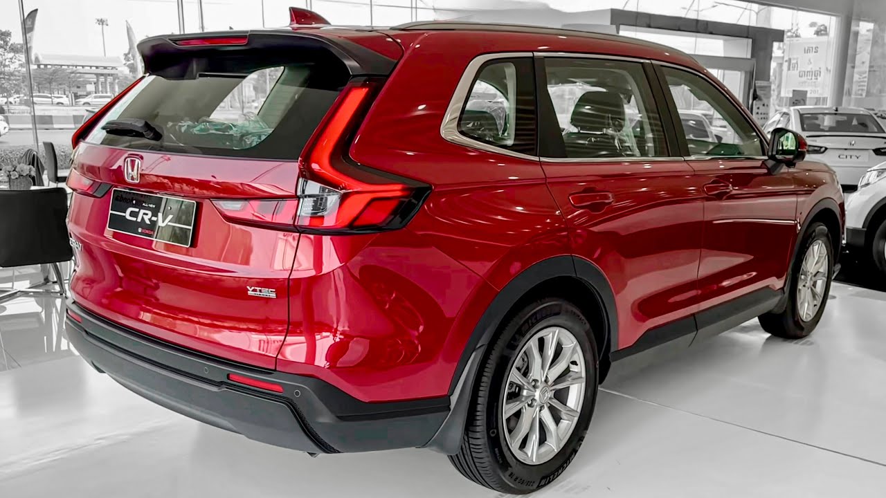 All New Honda CR-V - 7 Seater Luxury SUV | Red Color