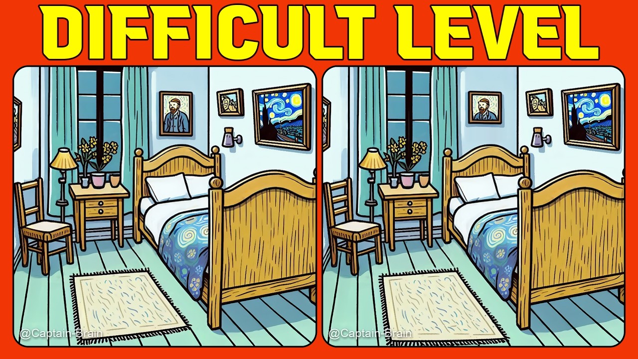 🧠🧩Genius Level Spot the Difference Challenge!《Extreme Edition》