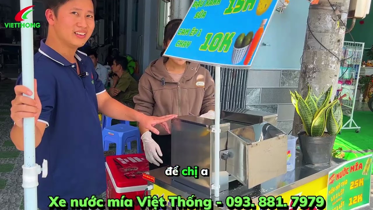 🔔❤️ Máy ép mía Việt Thống – Giao máy tận nhà, tư vấn tận tình #mayepmiataobot  #vietthong