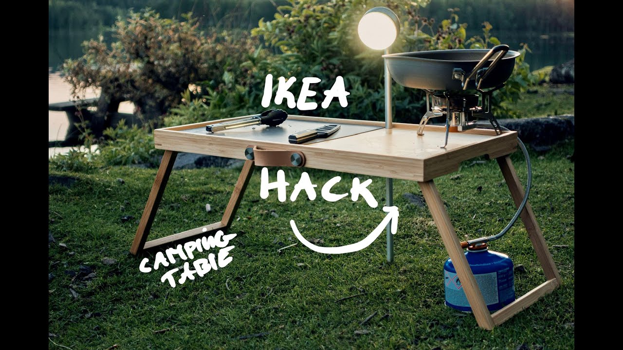 Ikea hack: Camping table
