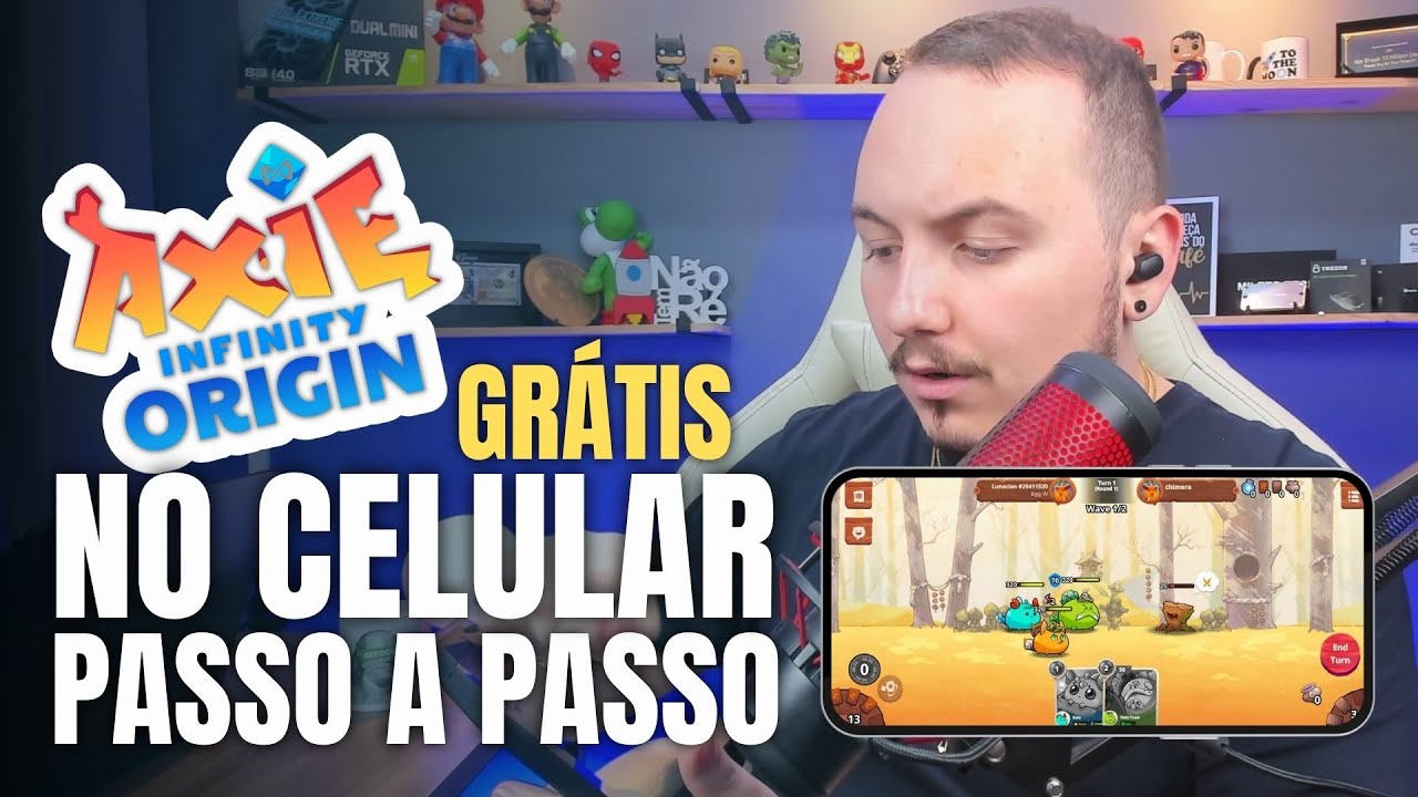Como jogar Axie Infinity no CELULAR, de GRAÇA! - Passo a Passo