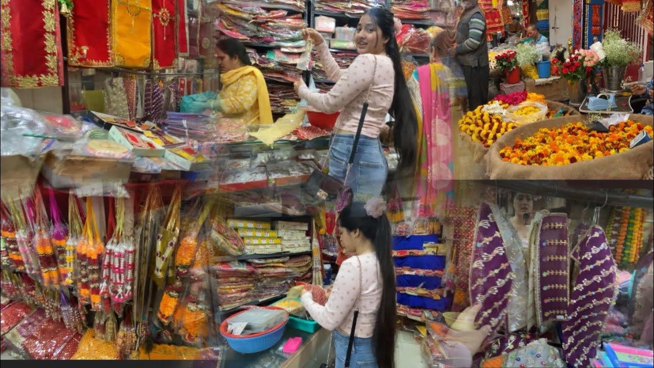 Aj gye Jammu Parade Market😍 #Shopping for Navratri 🛍️❤️#Dumri ko b mna Lia🤌🏻🧿