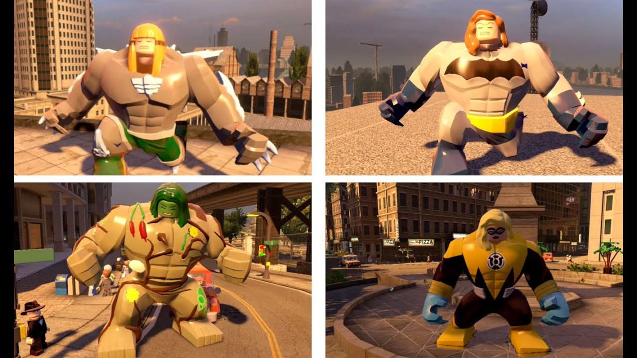 LEGO Marvel Avengers: Female characters transform into DC bigfig