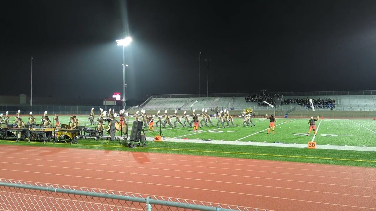 Golden Hawk Regiment of Laguna Hills High at Bolsa Grande on November 23