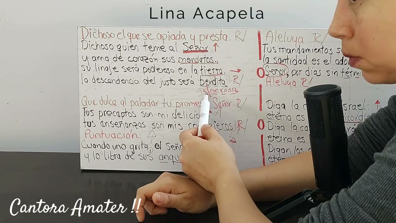 Aprende a salmodiar en 1,2,3... Método Lina Acapela