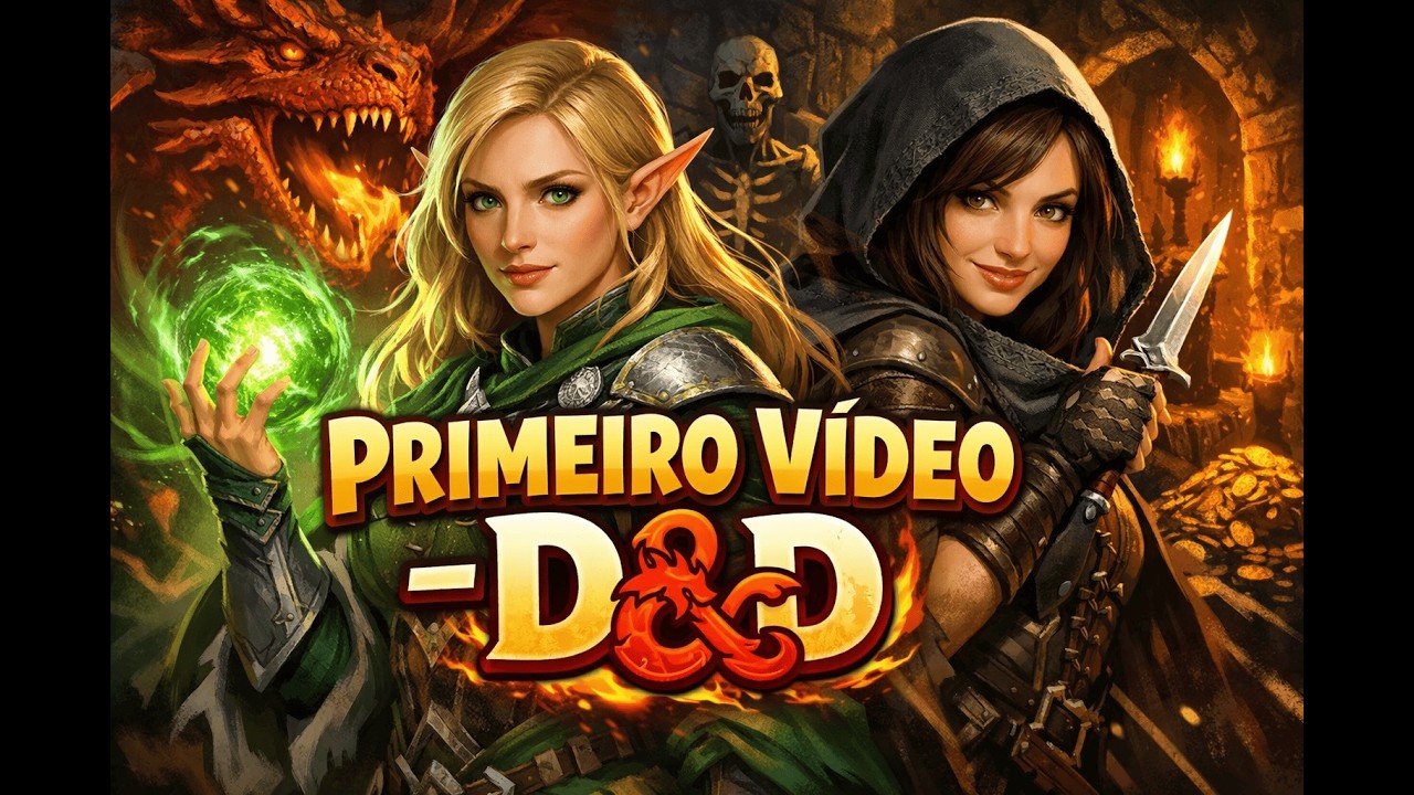 Primeiro Vídeo do canal! - D&D - Chronicles of mystara - EP1