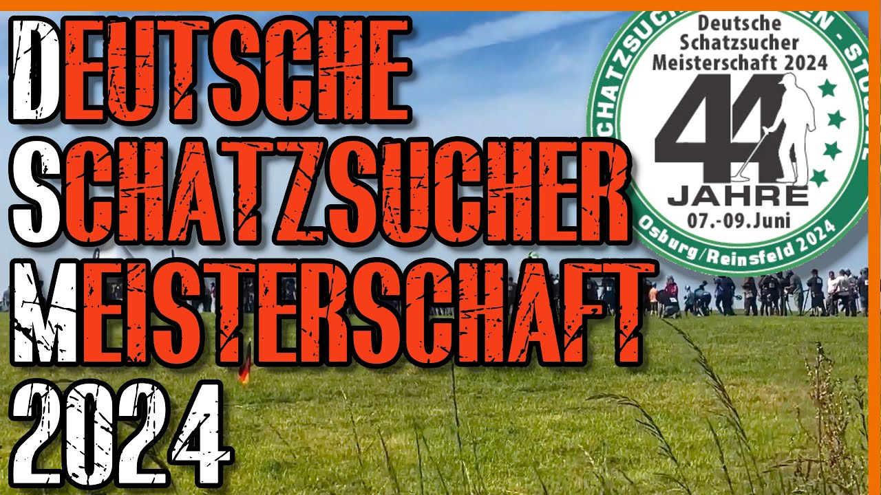 Deutsche Schatzsuchermeisterschaft VLOG #DSM24 #sondeln #metaldetecting #lechsonde #DSM #DSM24