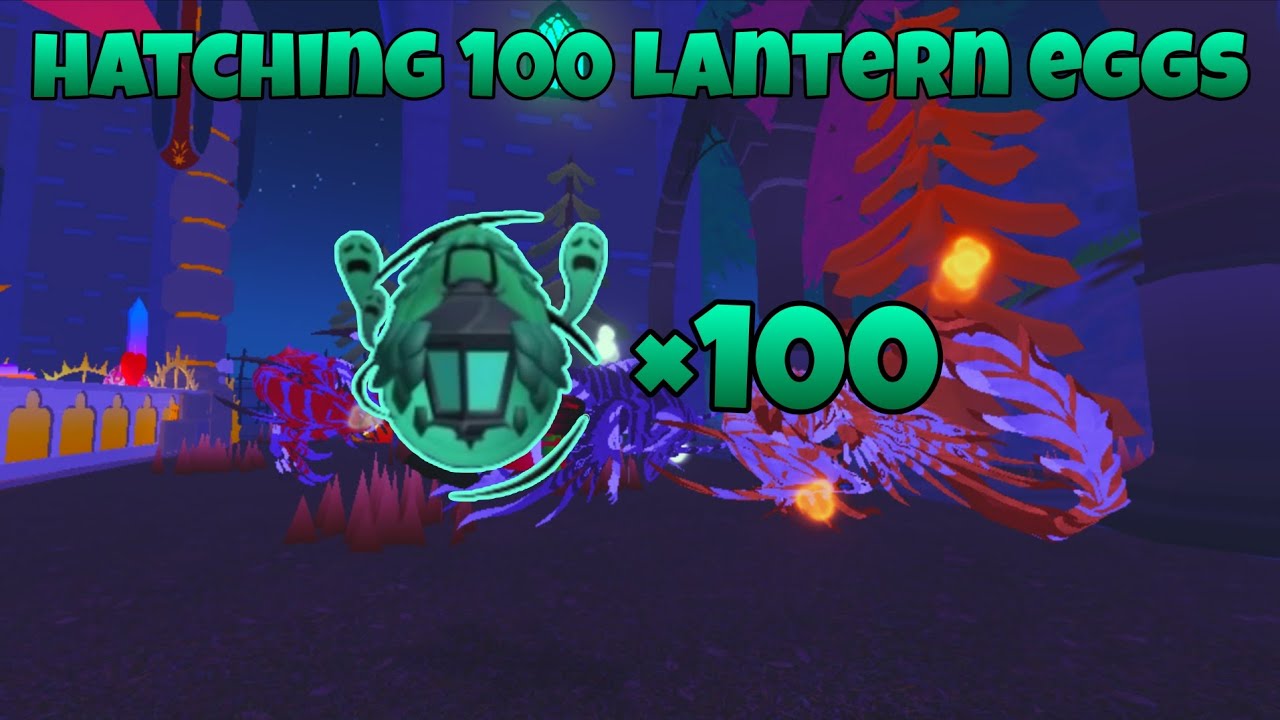 Вылупляю 100 яиц-фонарей 🔥🎃🎃 | Roblox - Dragon Adventure