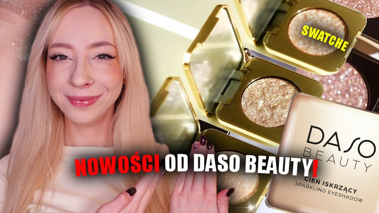 ISKRZĄCE CIENIE ZA 15,99 ZŁ! | TEST NOWOŚCI OD DASO BEAUTY! | SWATCHE