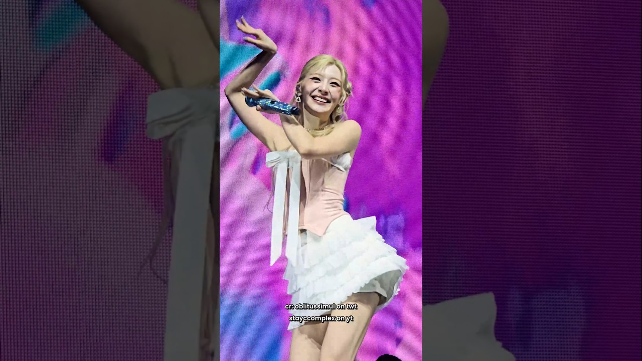 seeun's adorable ASAP freestyle move in seattle! #stayc #kpop #스테이씨 #kpopfunny #kpopshorts #nmixx