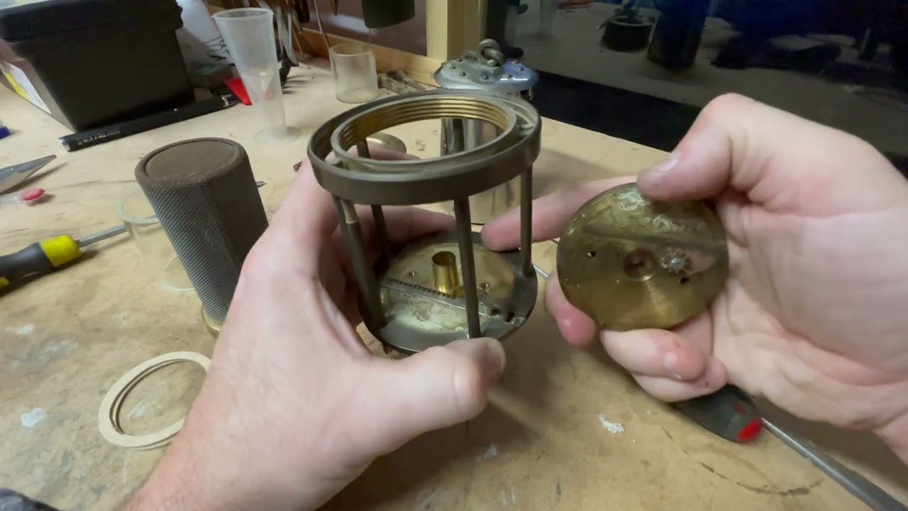 Servicing and cleaning a Protector Miners Lamp - Part 1