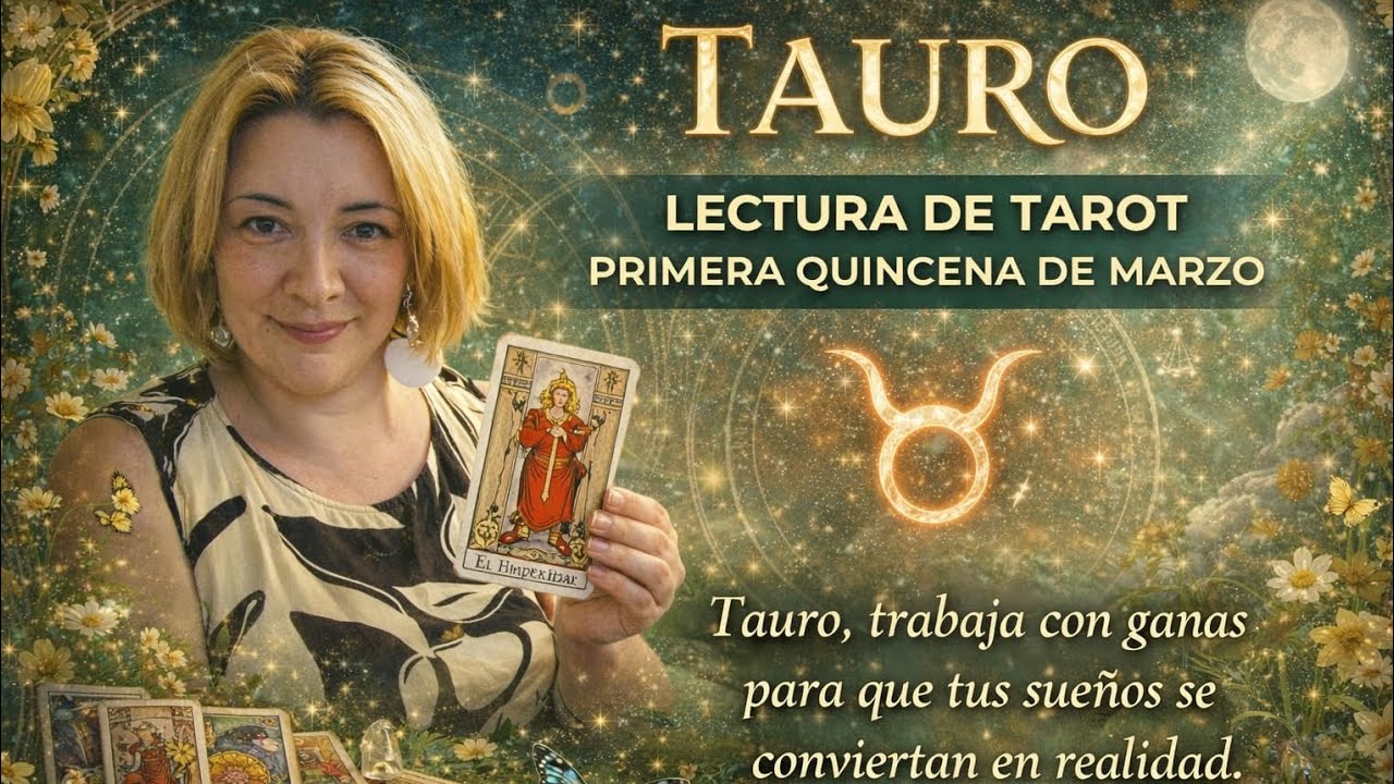 Tauro tu lectura para primera quincena de marzo