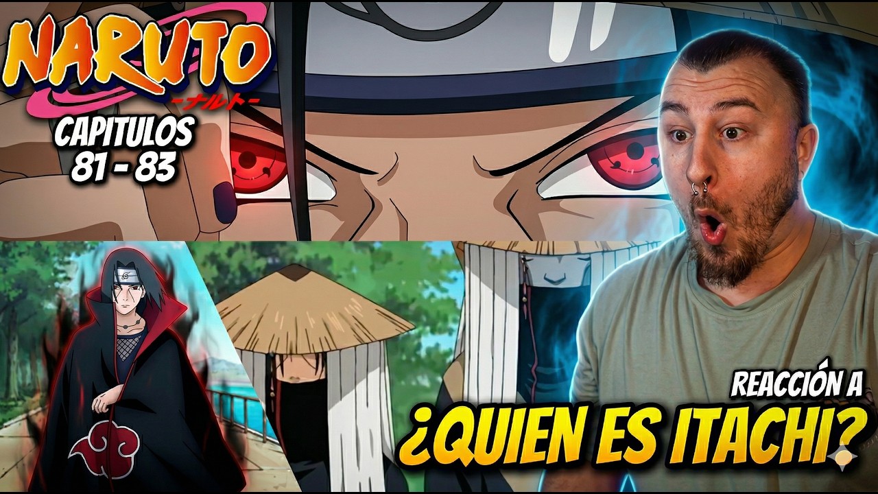 ITACHI APARECE POR PRIMERA VEZ... 😱 | REACCIÓN NARUTO POR PRIMERA VEZ | NARUTO - 81, 82 Y 83