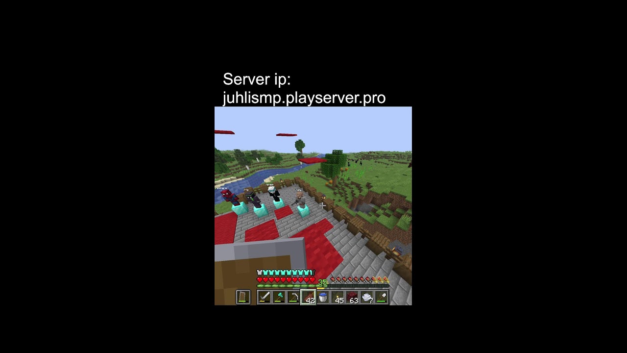 Playing Minecraft with viewers