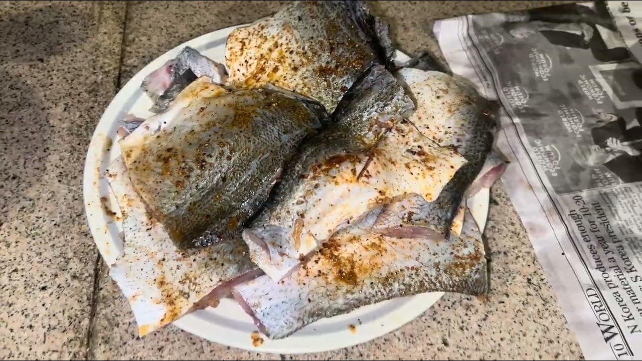 Balti style fish 🐟 &aulo &bins 