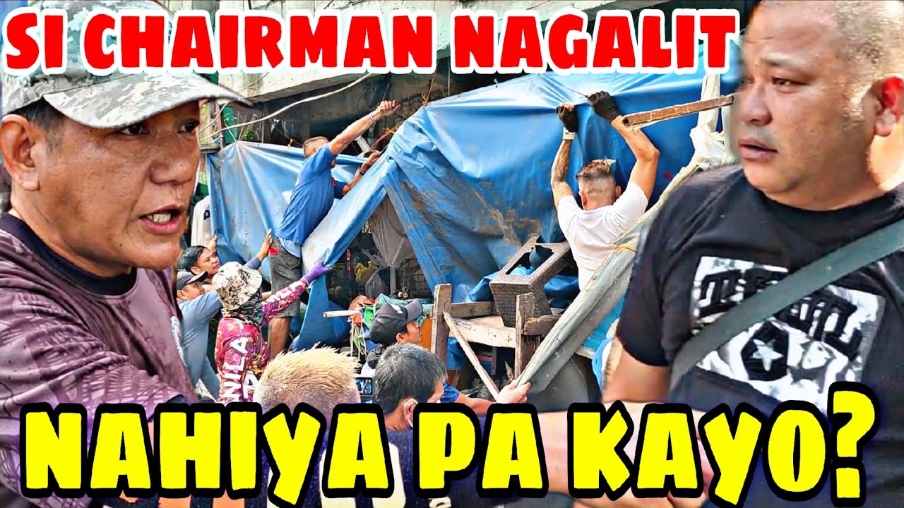 WAG NA KAYO MAHIYA! ILABAS NYO NA! WALA PERMIT ! - HENERAL SUKAT /MANILA CLEARING OPERATION
