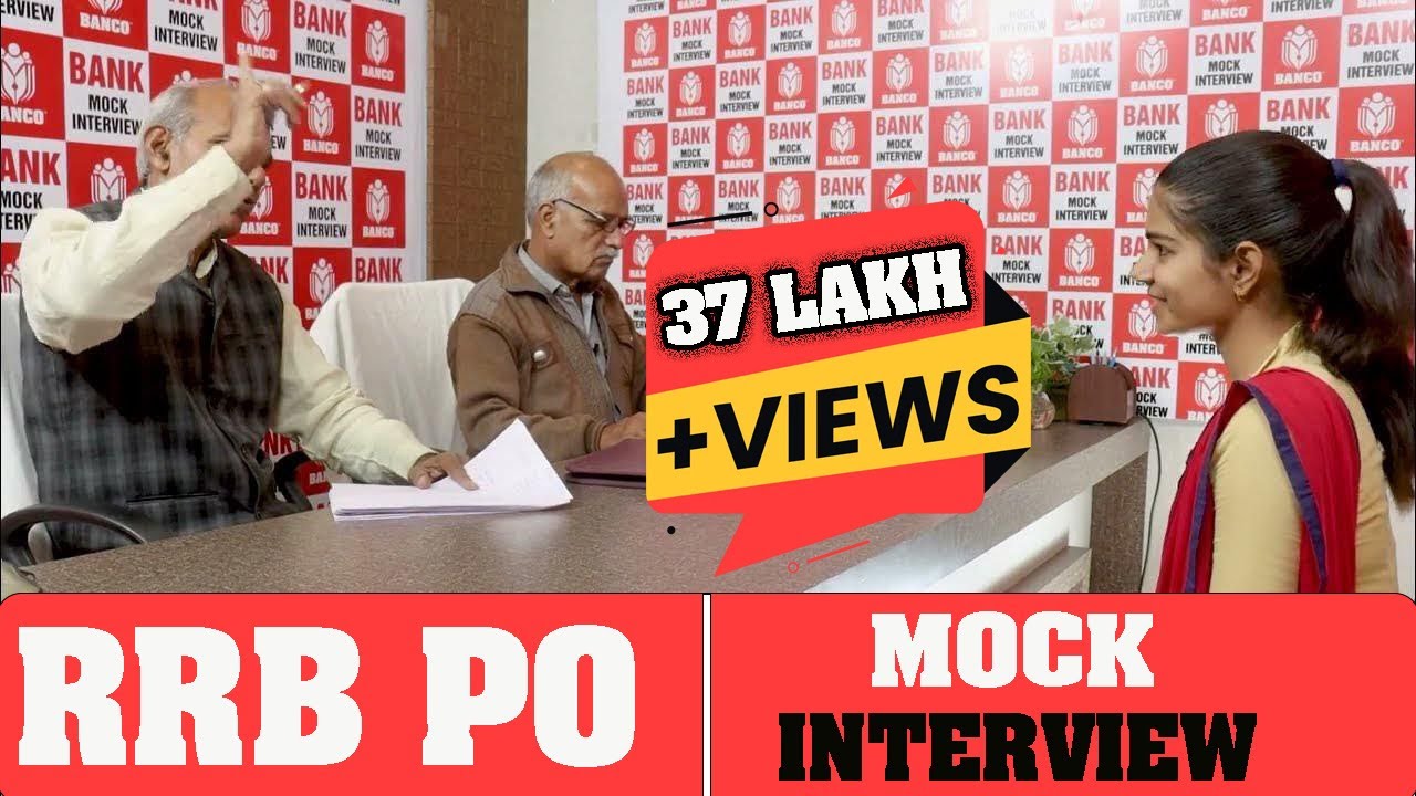 IBPS RRB PO Mock Interview  | RRB PO Interview Preparation I Anjana Kajla Mock Interview