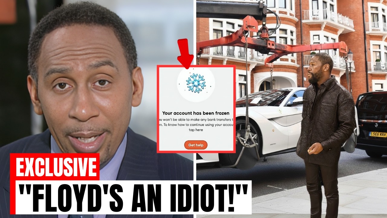 Floyd Mayweather’s Assets Frozen?! Stephen A. Smith Reacts LIVE