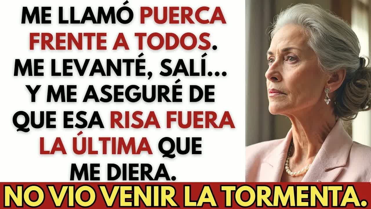 ＂¡Comes como un puerco!＂ gritó mi hija antes de echarme  No tenía idea de lo que venía…
