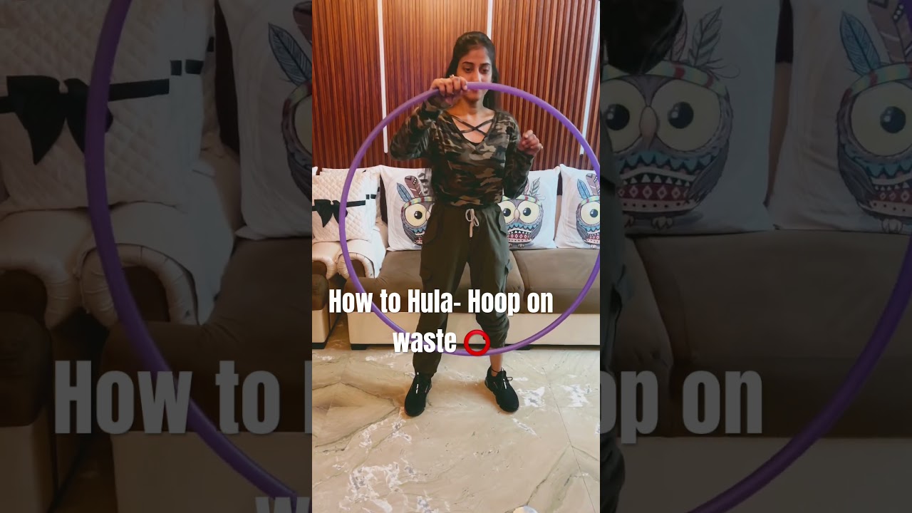 Learn How to Hula- Hoop for beginners ( Easy tricks ￼) #shorts #hoopdancebyanjaliroy #hoopdance