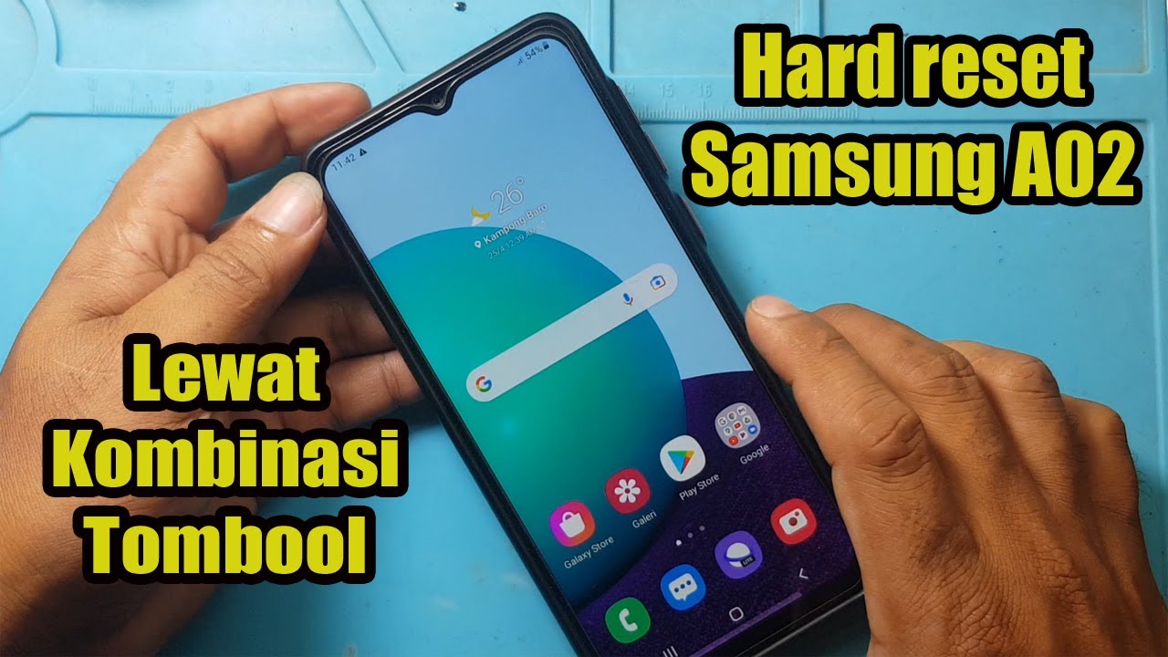 Cara reset hp samsung galaxy a02s, a02 lewat kombinasi tombol aman 100%
