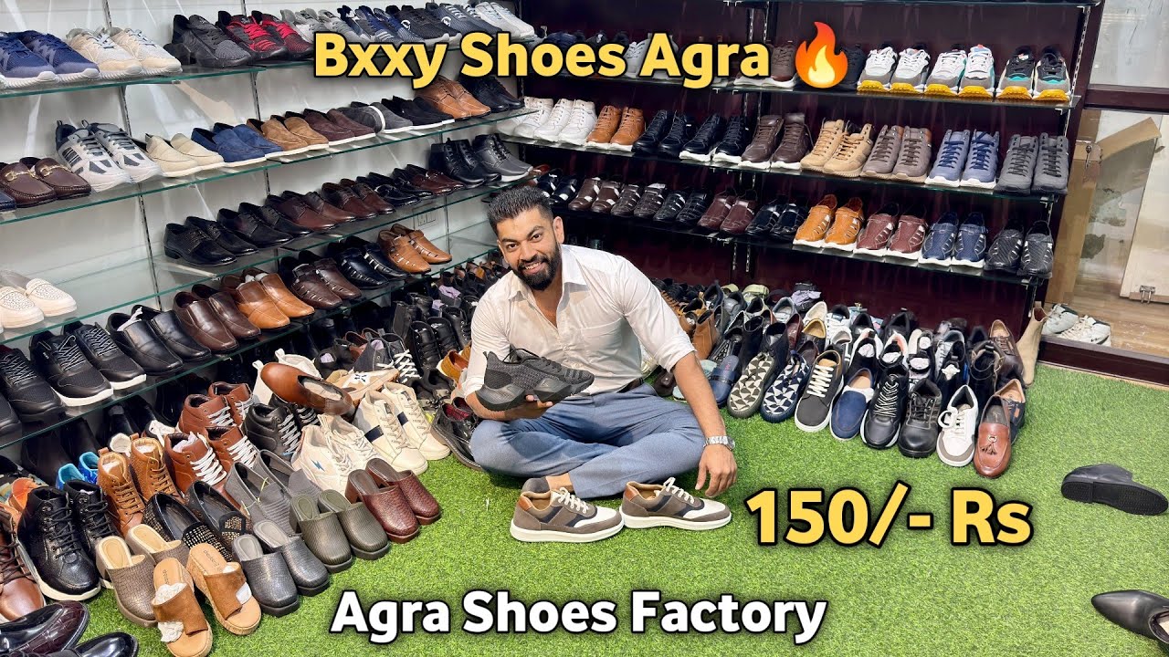 Agra Shoes Factory | Starting 150/- Rs | Shoes Wholesale Market Agra | Bxxy Shoes Agra
