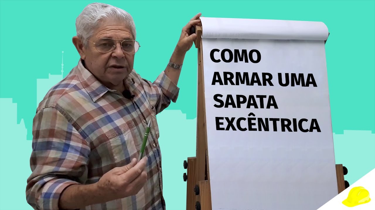 Como armar CORRETAMENTE uma Sapata Excêntrica