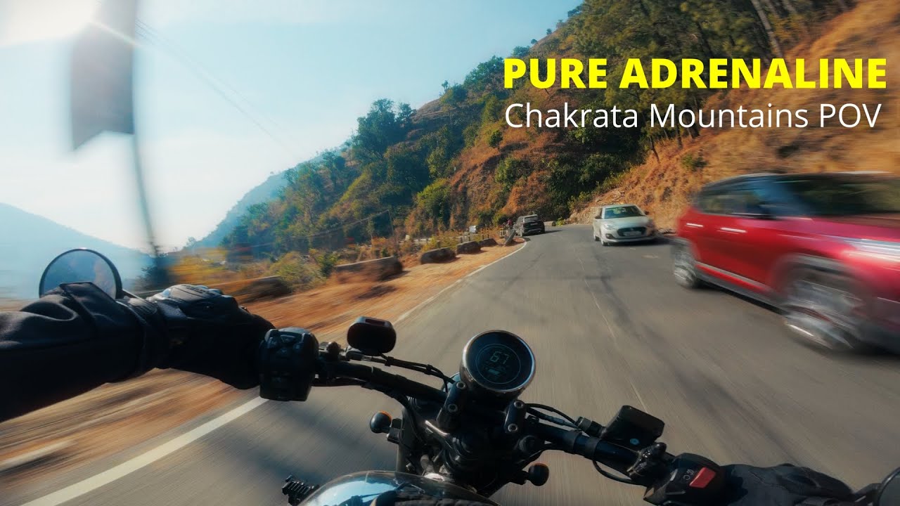 I Pushed My Bike HARD in Chakrata | Raw Exhaust Bursts & Pure Adrenaline POV Ride