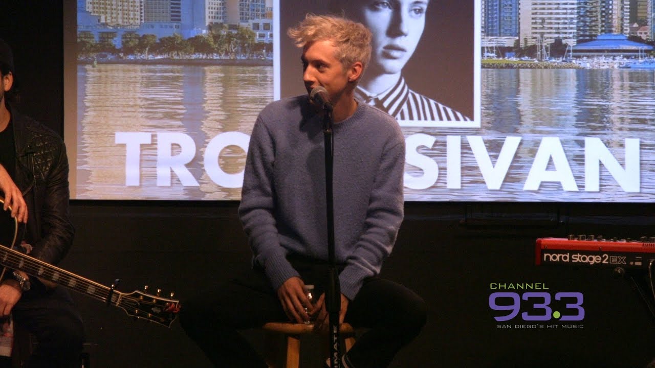 Ethan Cole interviews Troye Sivan at Channel 933