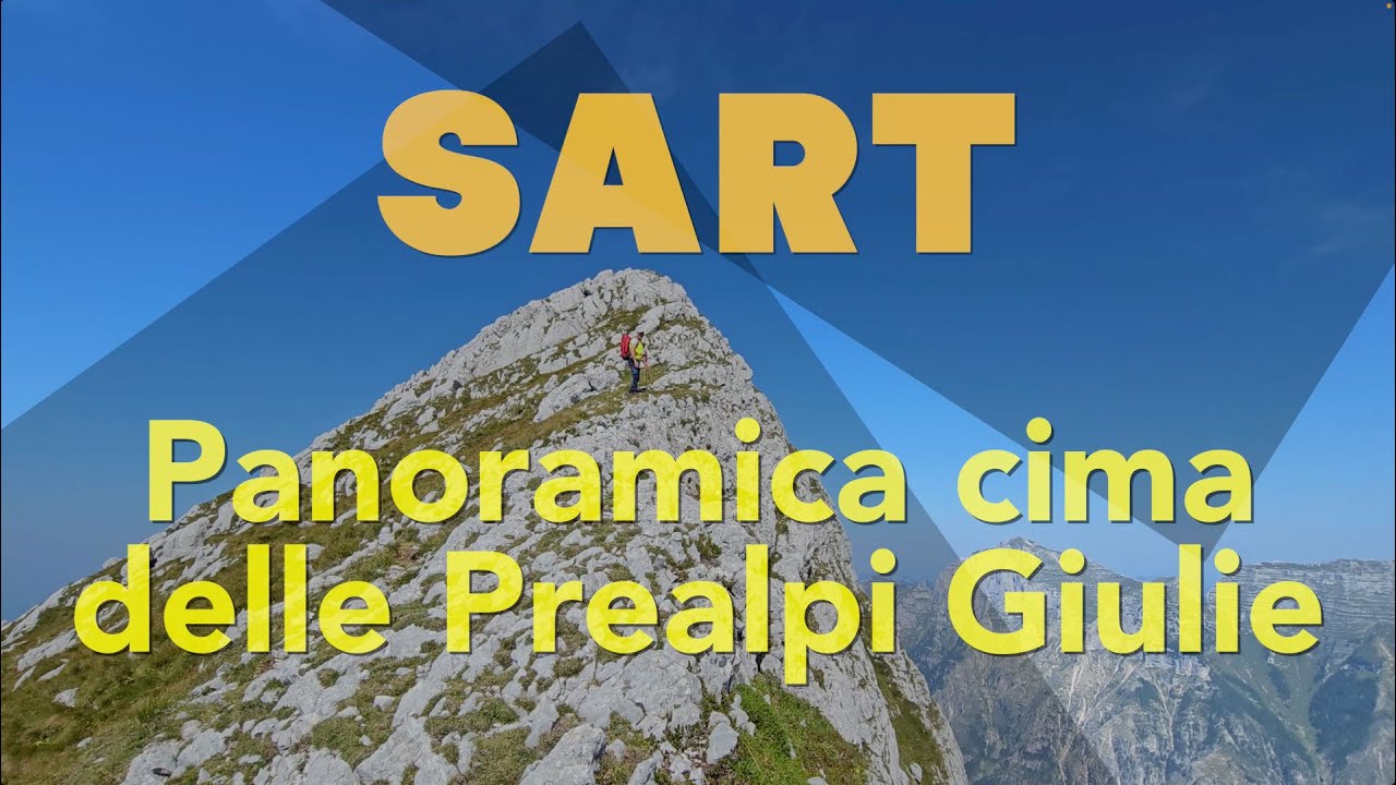 093 MONTE SART un panoramicissimo monte nel Parco delle Prealpi Giulie