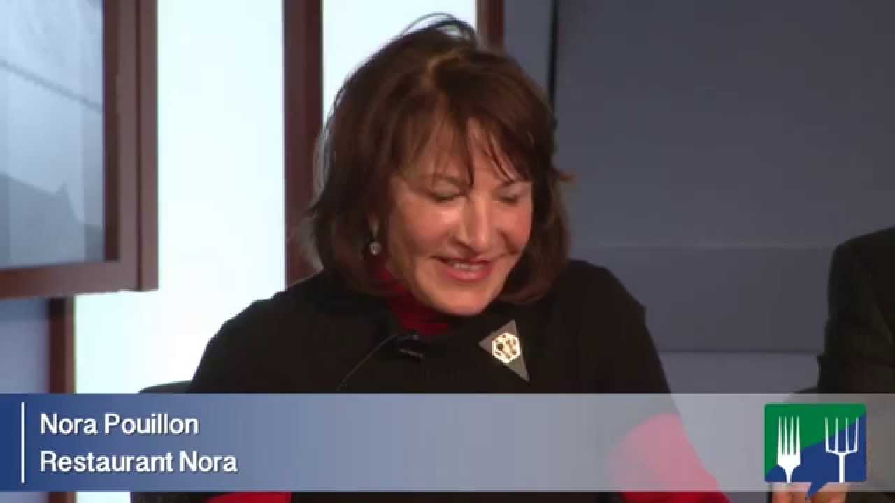 The Business of Food - Nora Pouillon, Restaurant Nora (2015 #FoodTank Summit)