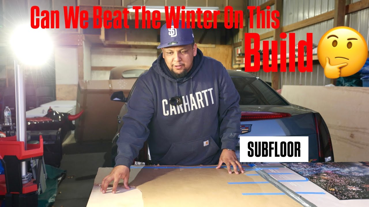 Installing My SubFloor On My 2025 Ram Promaster Van Build..| Day 2