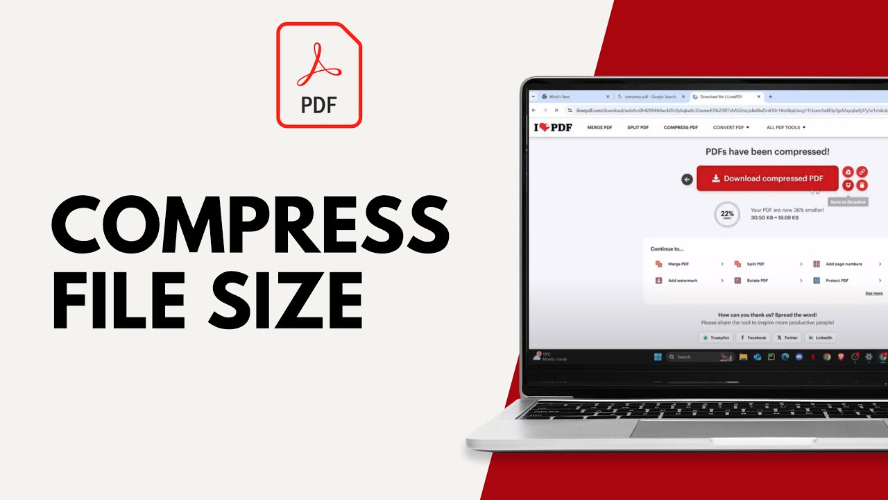How to Compress PDF File Size