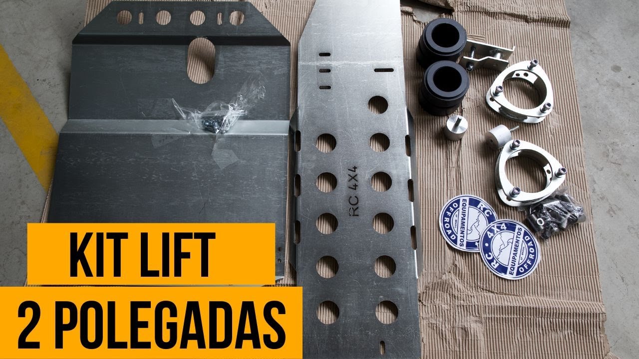 Chegaram as pe&ccedil;as do Kit lift 2 polegadas e prote&ccedil;&otilde;es inferiores!